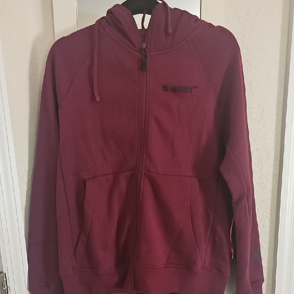 G West Maroon Hoodie